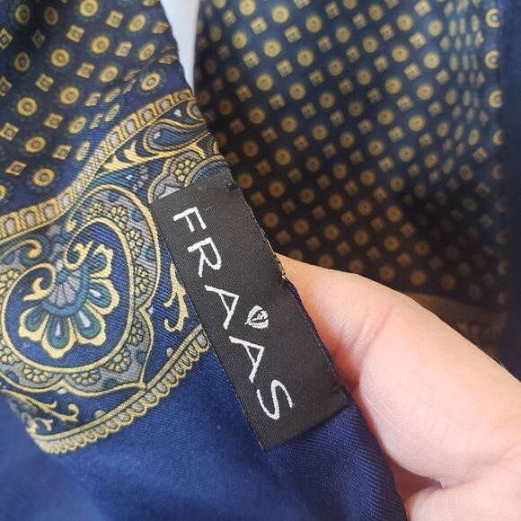 FRAAS Silk & Acrylic Paisley Winter Scarf - Picture 5 of 9